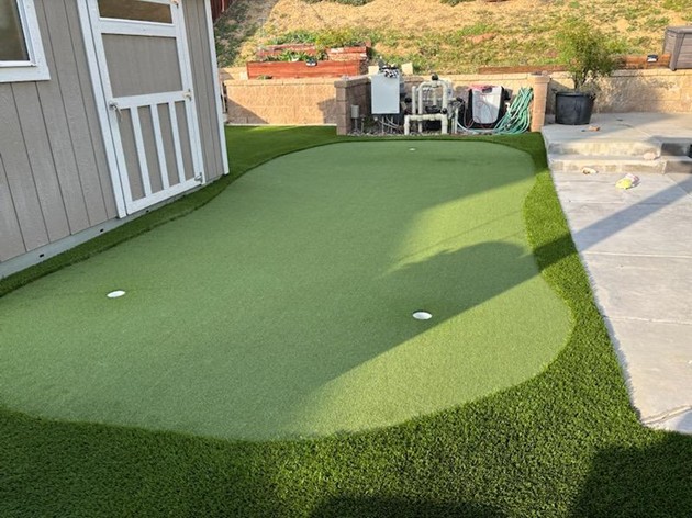 Artificial Grass Maintenance, Weed Removal, After
